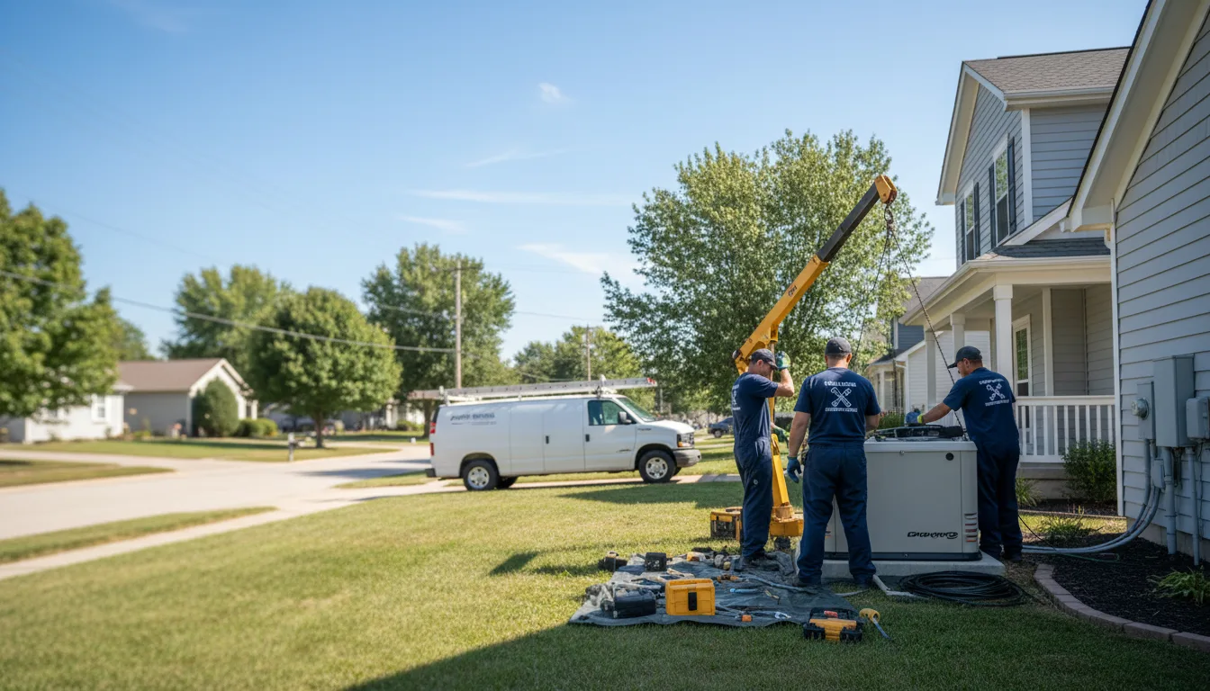 Generator Installation in Winfield, TX near me